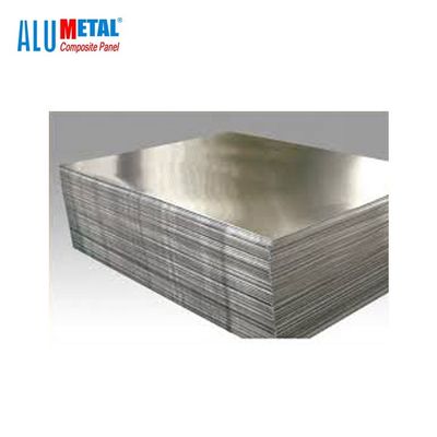 H112 Corrugated 8mm Aluminium Cladding Sheet AA5005 PE Core 5mm