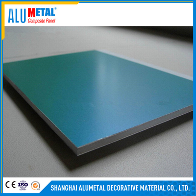 1220X2440MM PE Aluminium Composite Panel Panel Partisi Antistatik