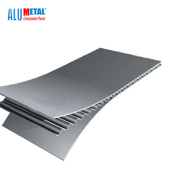 A2 FR Grade Aluminium Corrugated Panel 1500mm Aluminium Sandwich Board