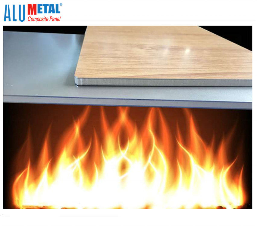 3mm Tebal Dinding Eksterior Aluminium Composite Panel 8x4 Foil Dekorasi 6000mm Lembar AA3003