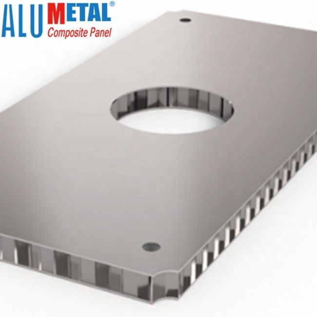A2 2.5mm 2200mm Aluminium Honeycomb Composite Panel Sheet Luar 4x8 Lembar Bukti Cetakan
