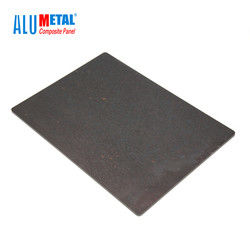 800 X 2440 Mm ACP Honeycomb Aluminium Sheet Composite Panel 0.3mm Untuk Fasad