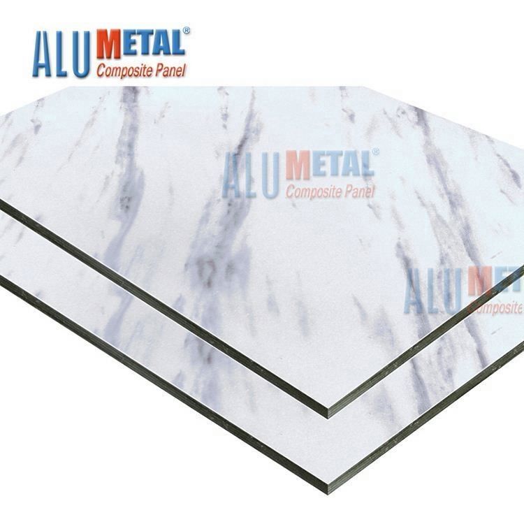 1500MM 3mm Marmer Aluminium Composite Panel Interior Honeycomb Core Sandwich Panel AA1100