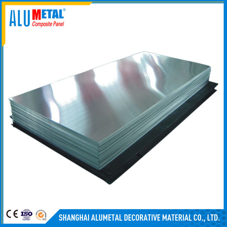 Aluminium Acp Tidak Mudah Terbakar Exterior Cladding T8 LDP Core Decoration 300mm 5083
